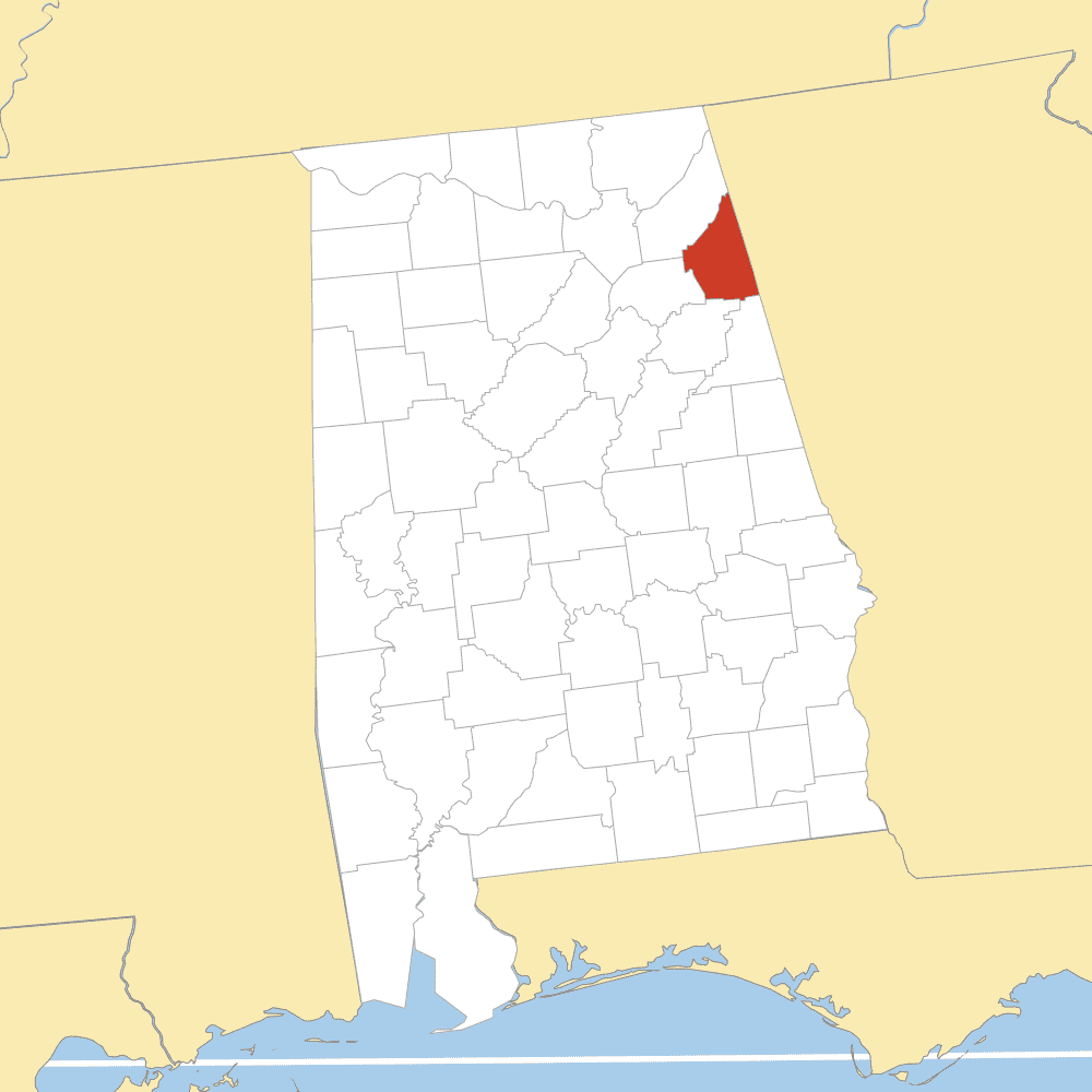 cherokee county map