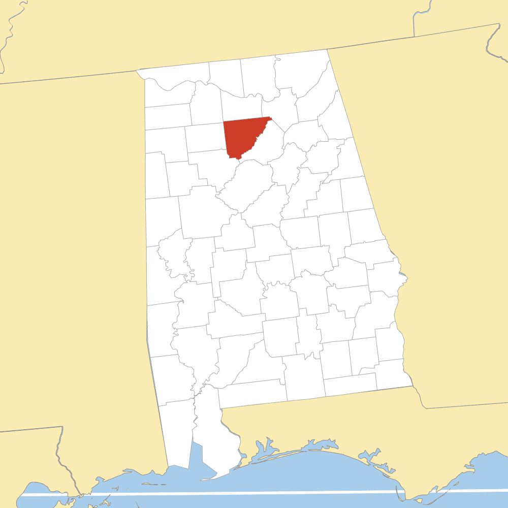 cullman county map