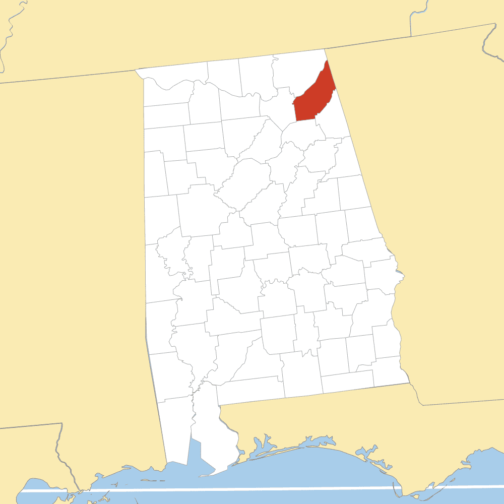 dekalb county map