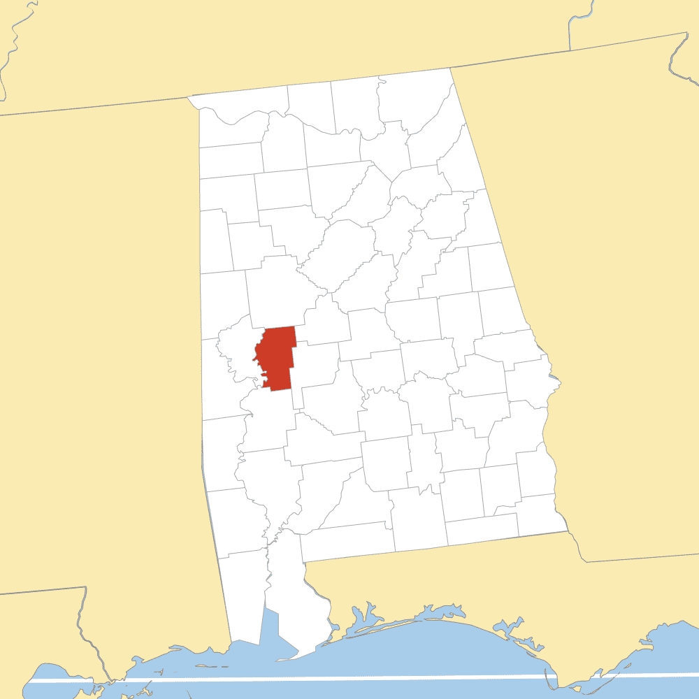 hale county map