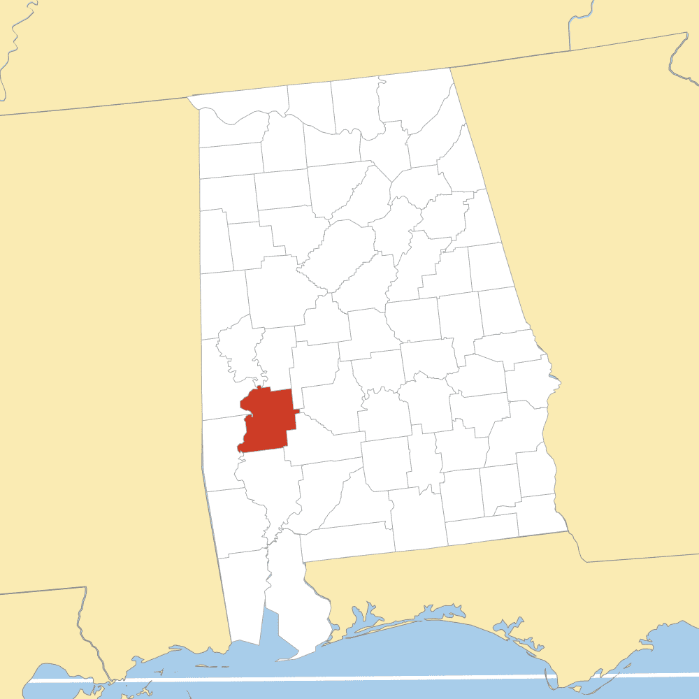 marengo county map