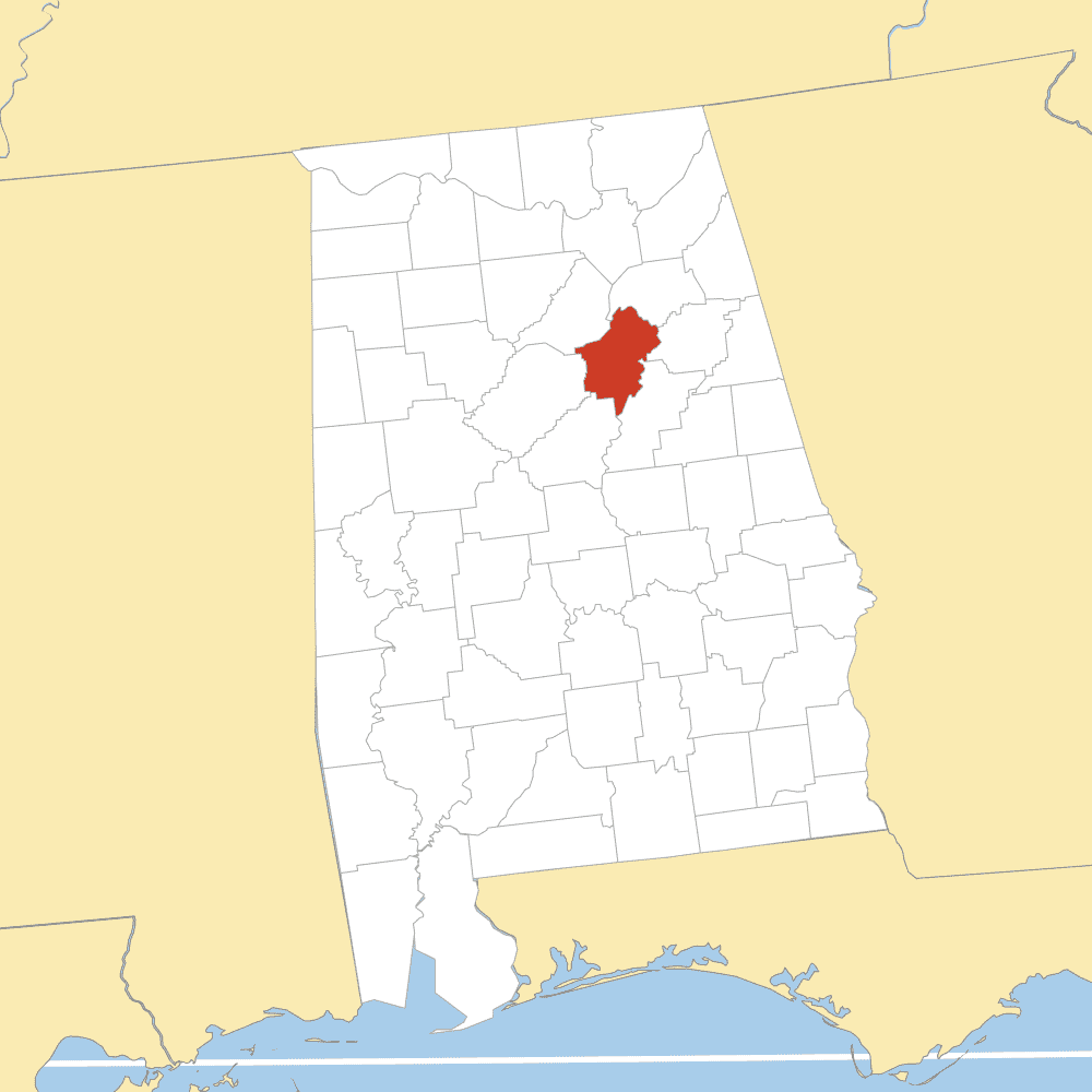 st. clair county map