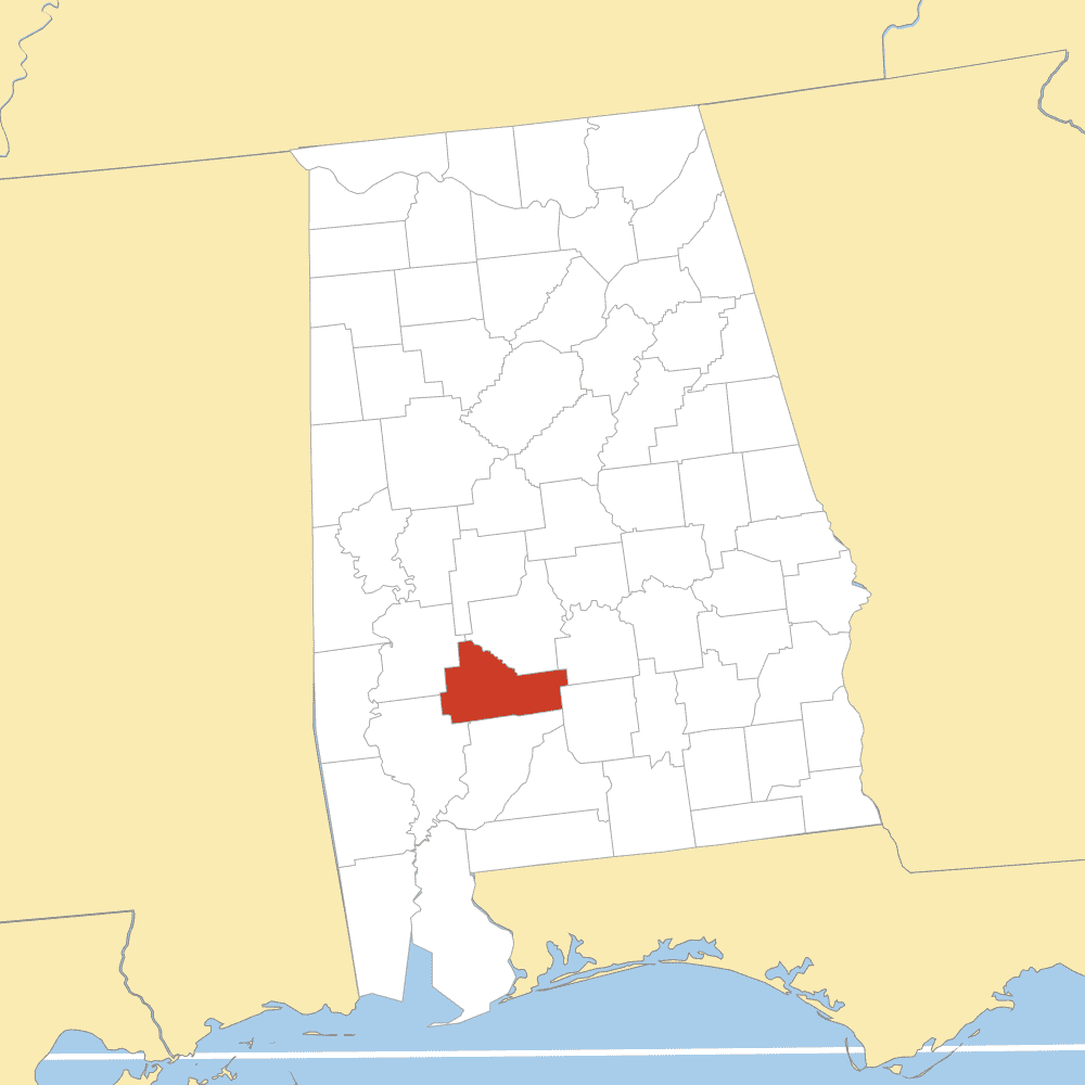 wilcox county map